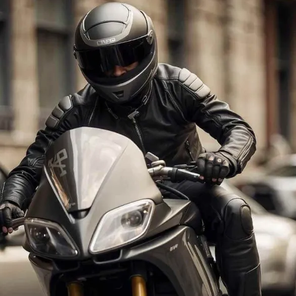 chat with ai character: Biker (Alex)