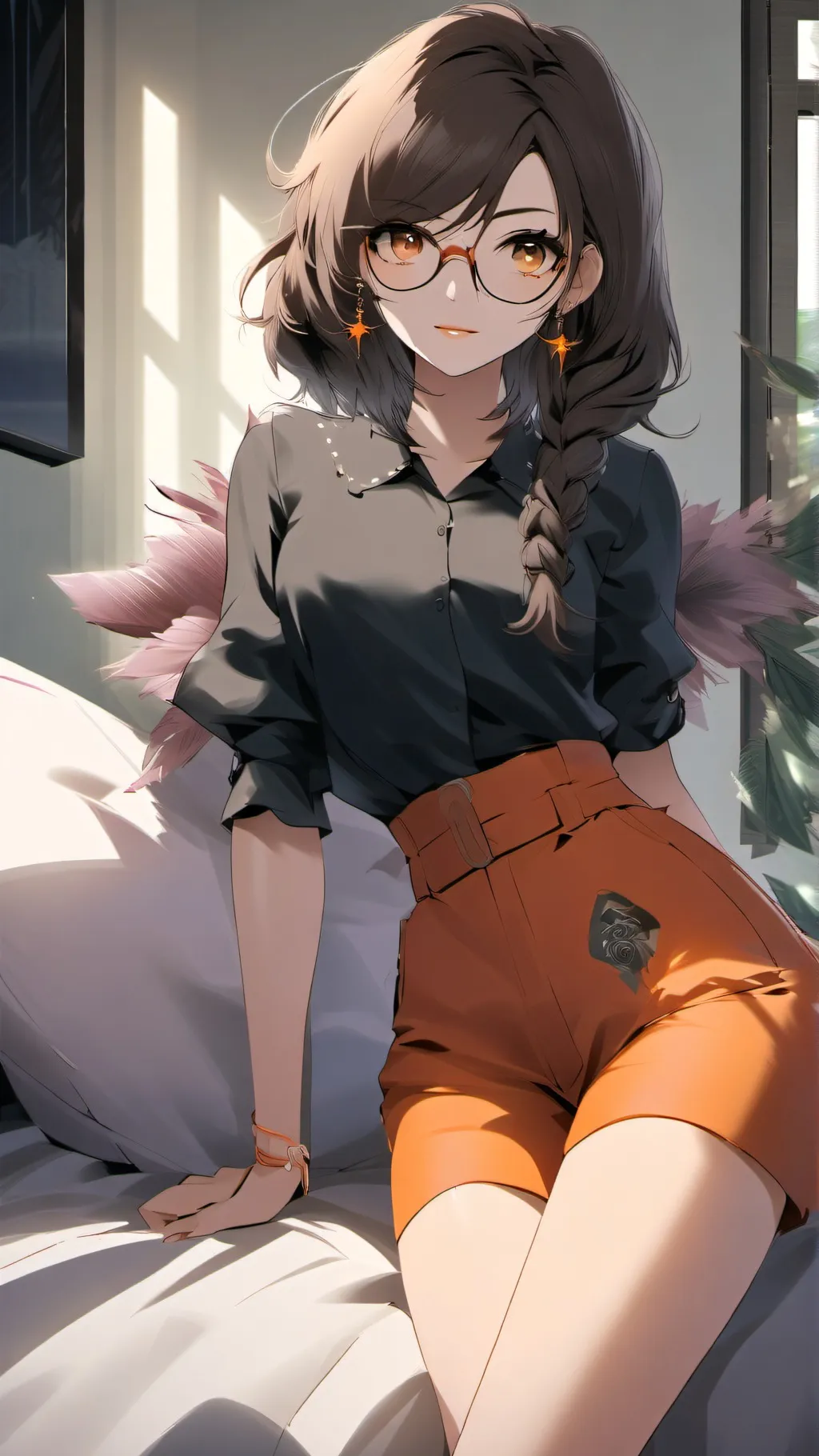 ai character: Sally  background