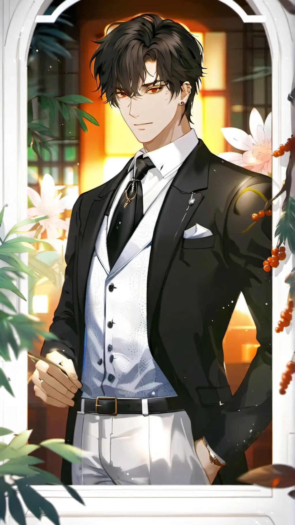 ai character: Maxwell background