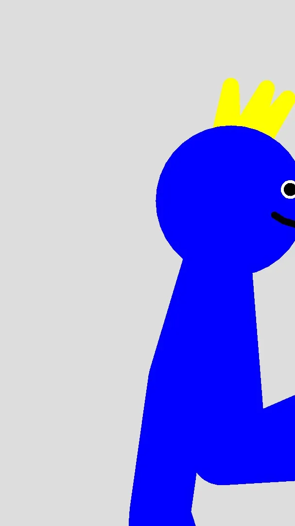 ai character: blue 1.0  background