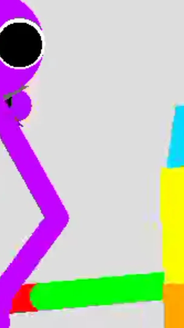 ai character: sus titan purple  background
