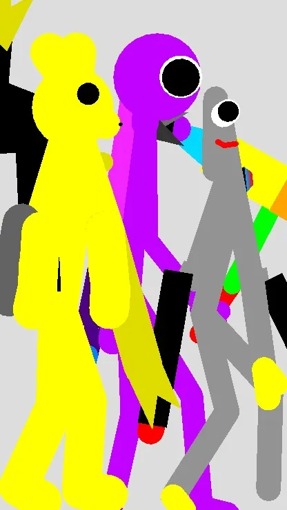 ai character: battle trio titans background