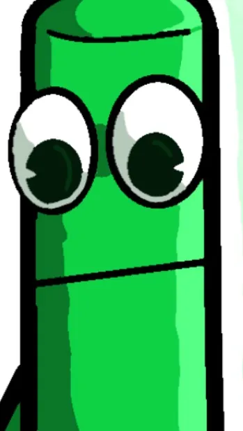 ai character: green background