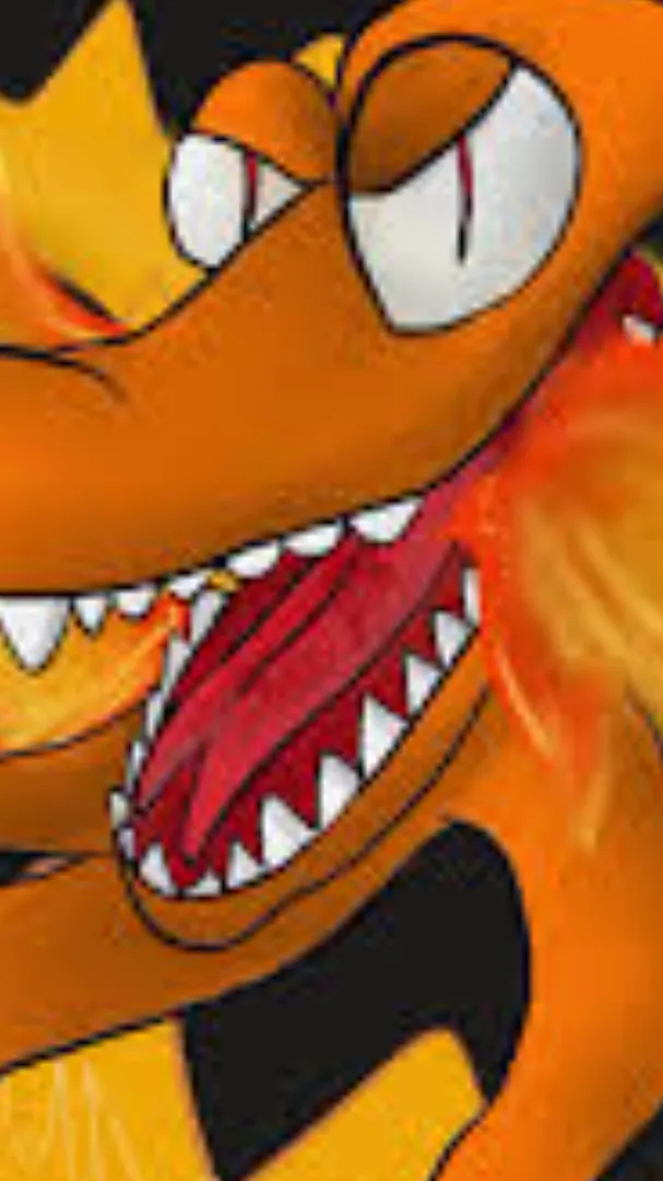 ai character: Orange  background