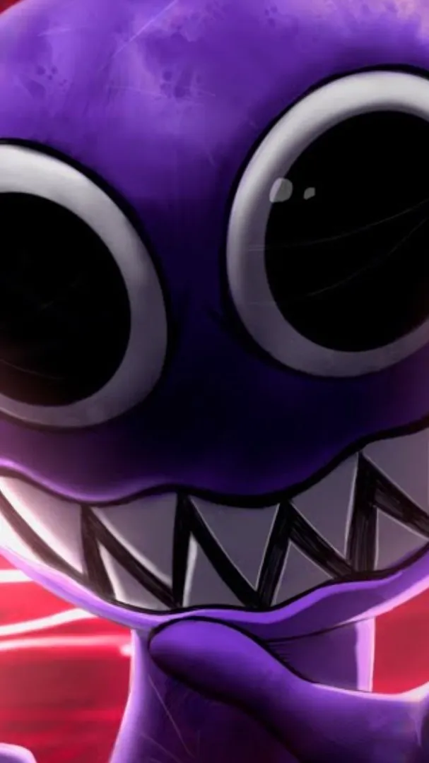 ai character: purple background