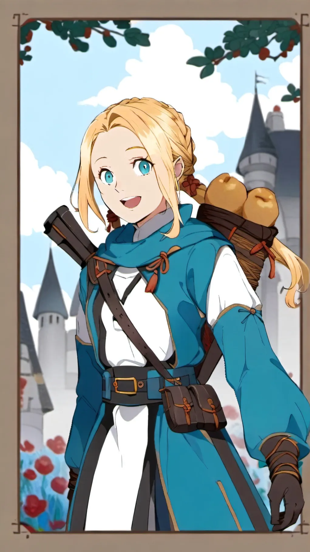 ai character: Marcille background