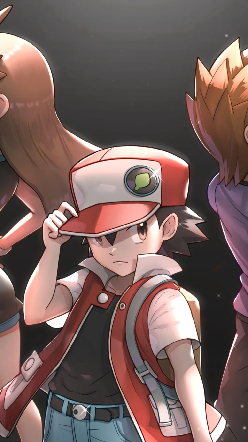 ai character: Color crew pokemon background