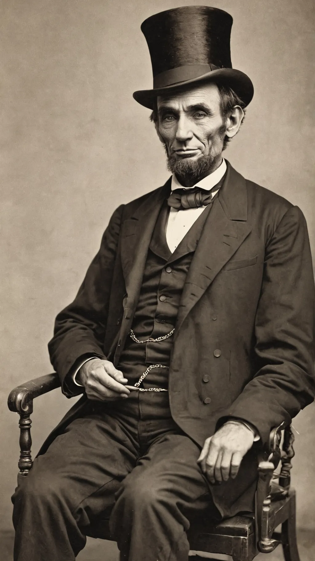 ai character: Abraham Lincoln background
