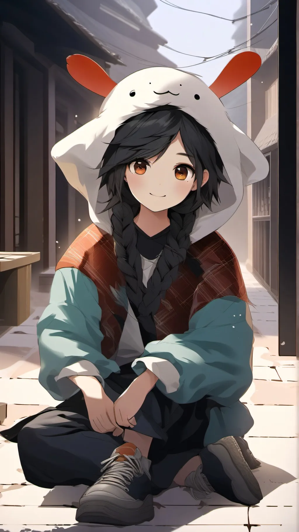 ai character: Lilly background