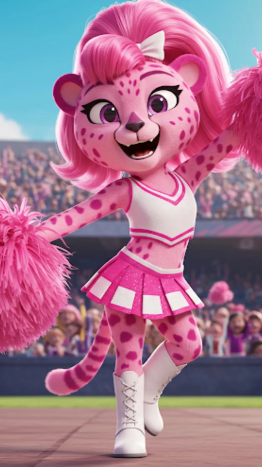 ai character: Charla (Pinktah) background