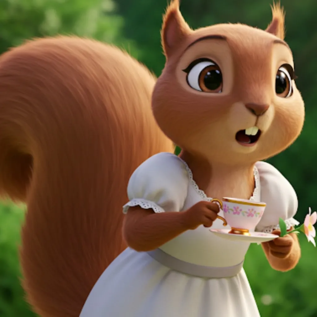 chat with ai character: Squella (Squirrel)