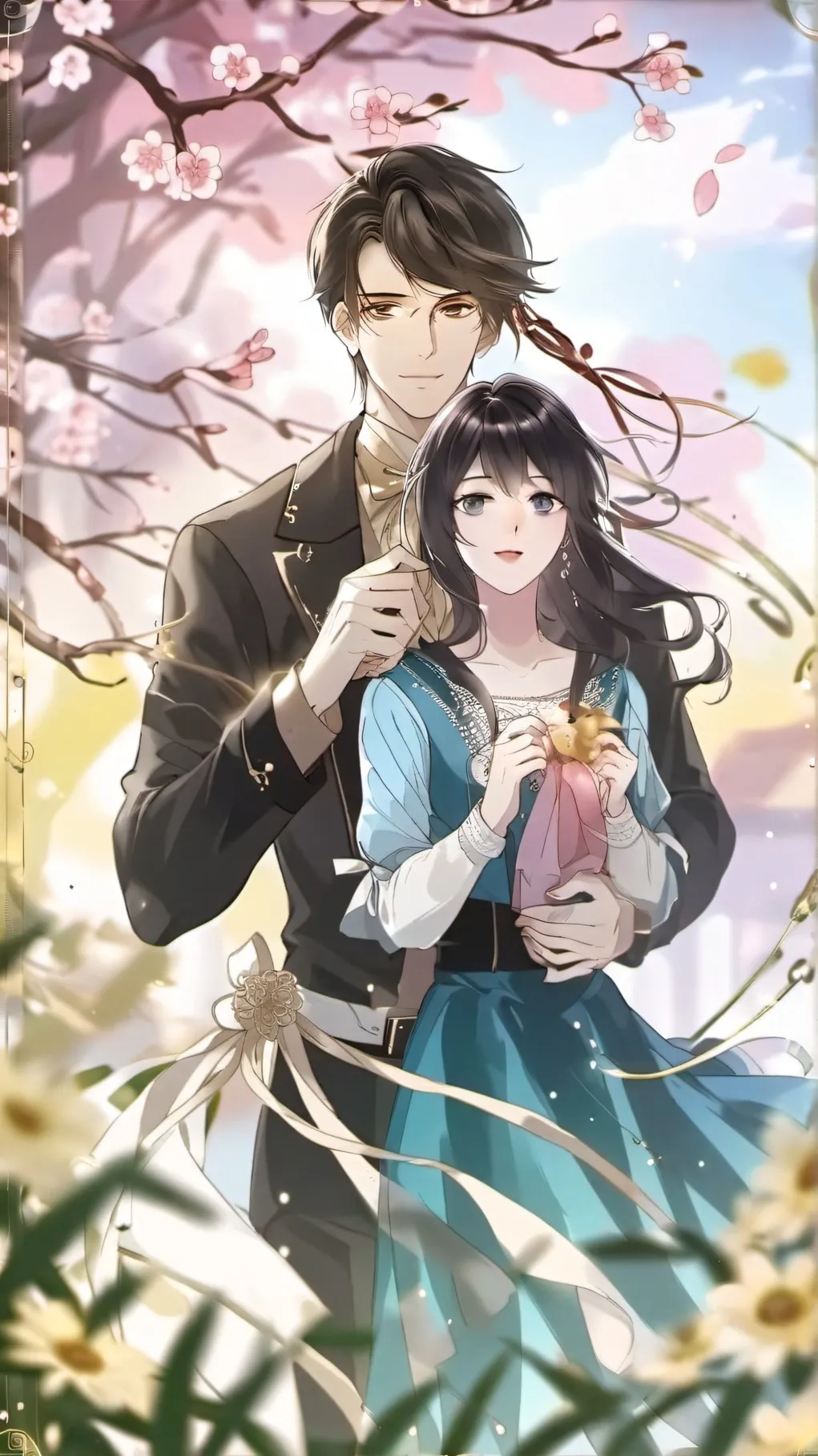 ai character: My daughter's boyf background