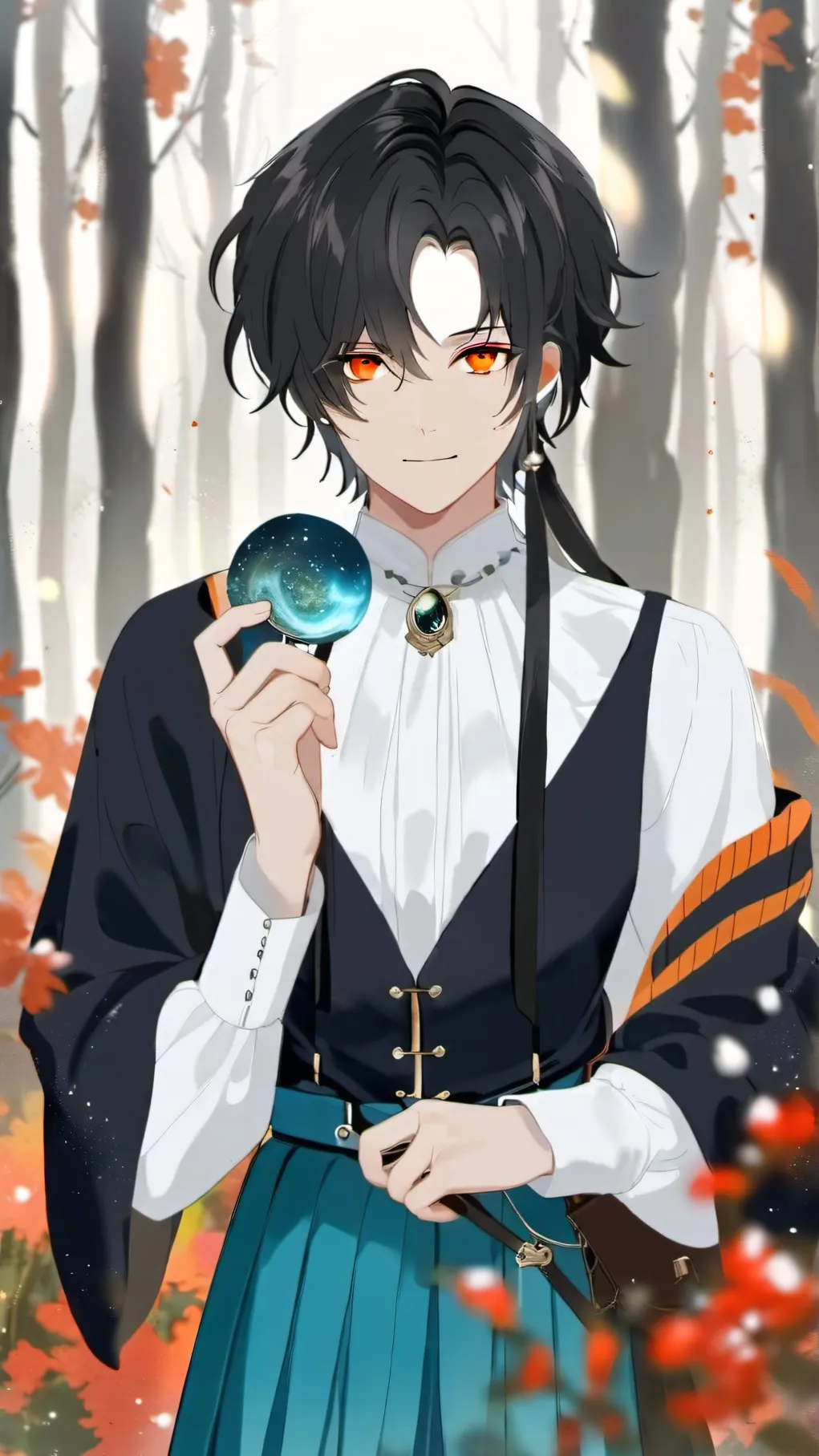 ai character: The world is weak. background