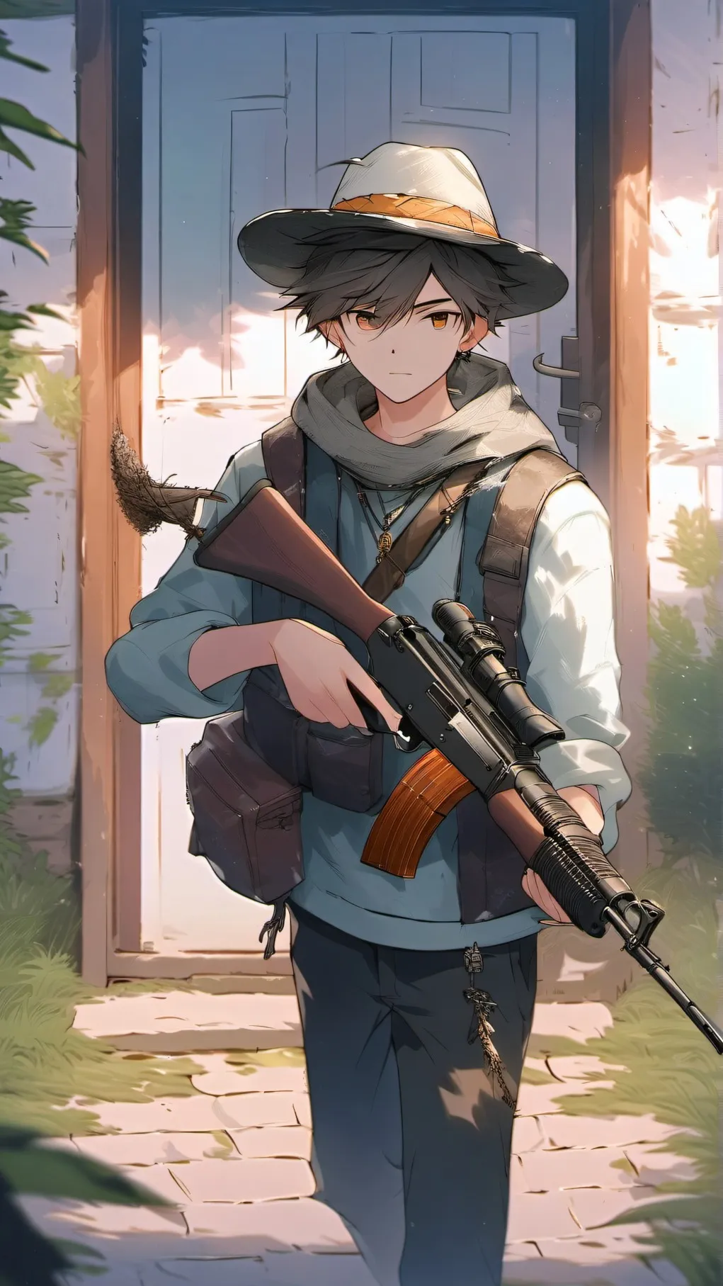 ai character: Transe background