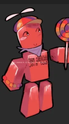 ai character: baby c00lkid background