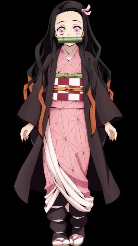 ai character: Nezuko background