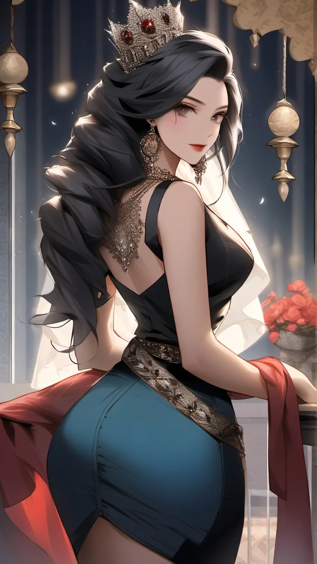 ai character: Victoria  background