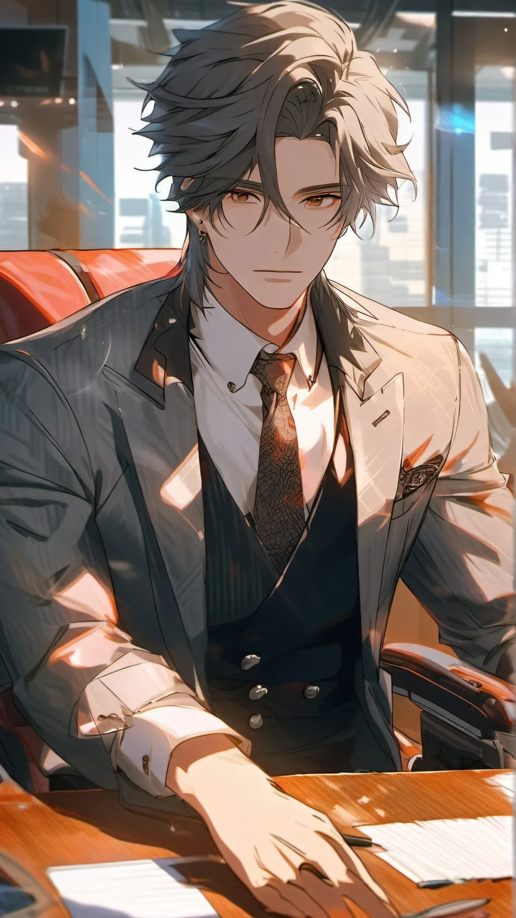 ai character: Thomas  background