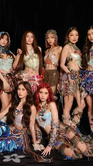 ai character: BINI PH  background