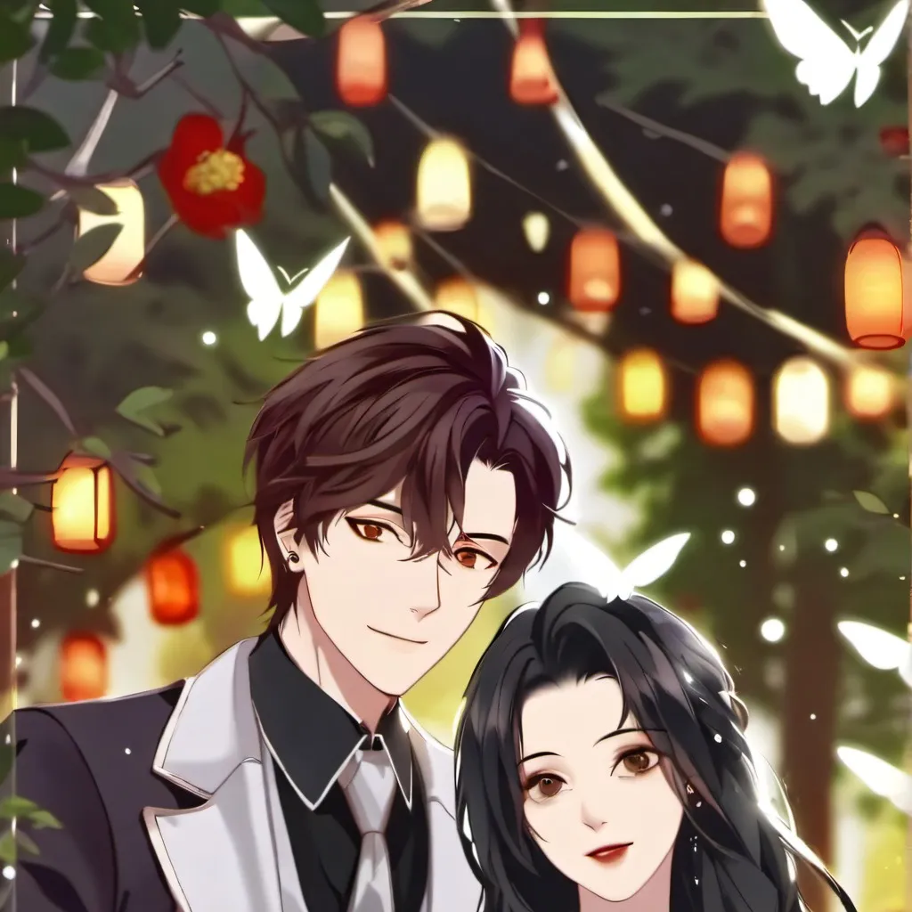 chat with ai character: Christmas couple