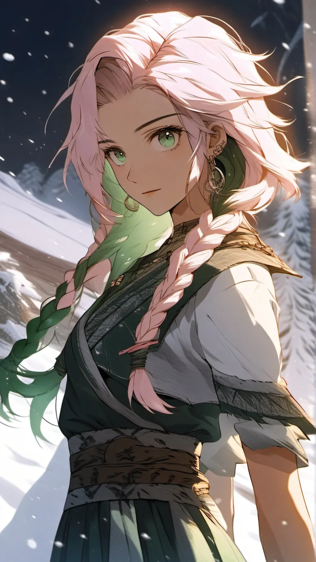 ai character: Mitsuri Kanroji background