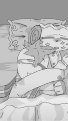 ai character: fruitcake emo au?? background