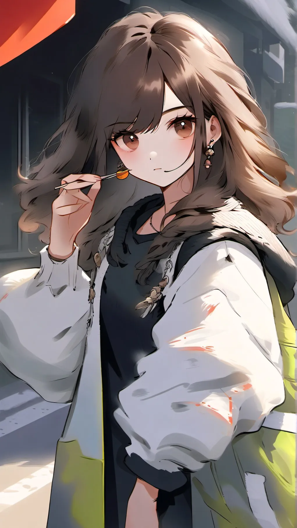 ai character: Hailey background
