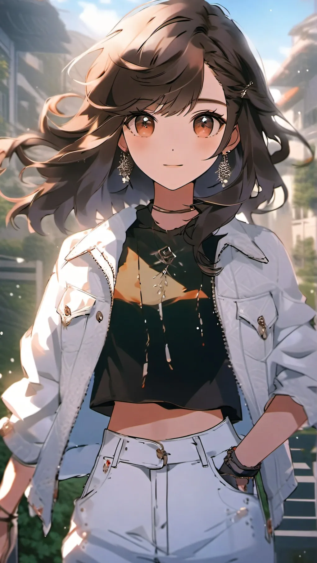 ai character: Allie background