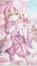 ai character: Mitsuri background