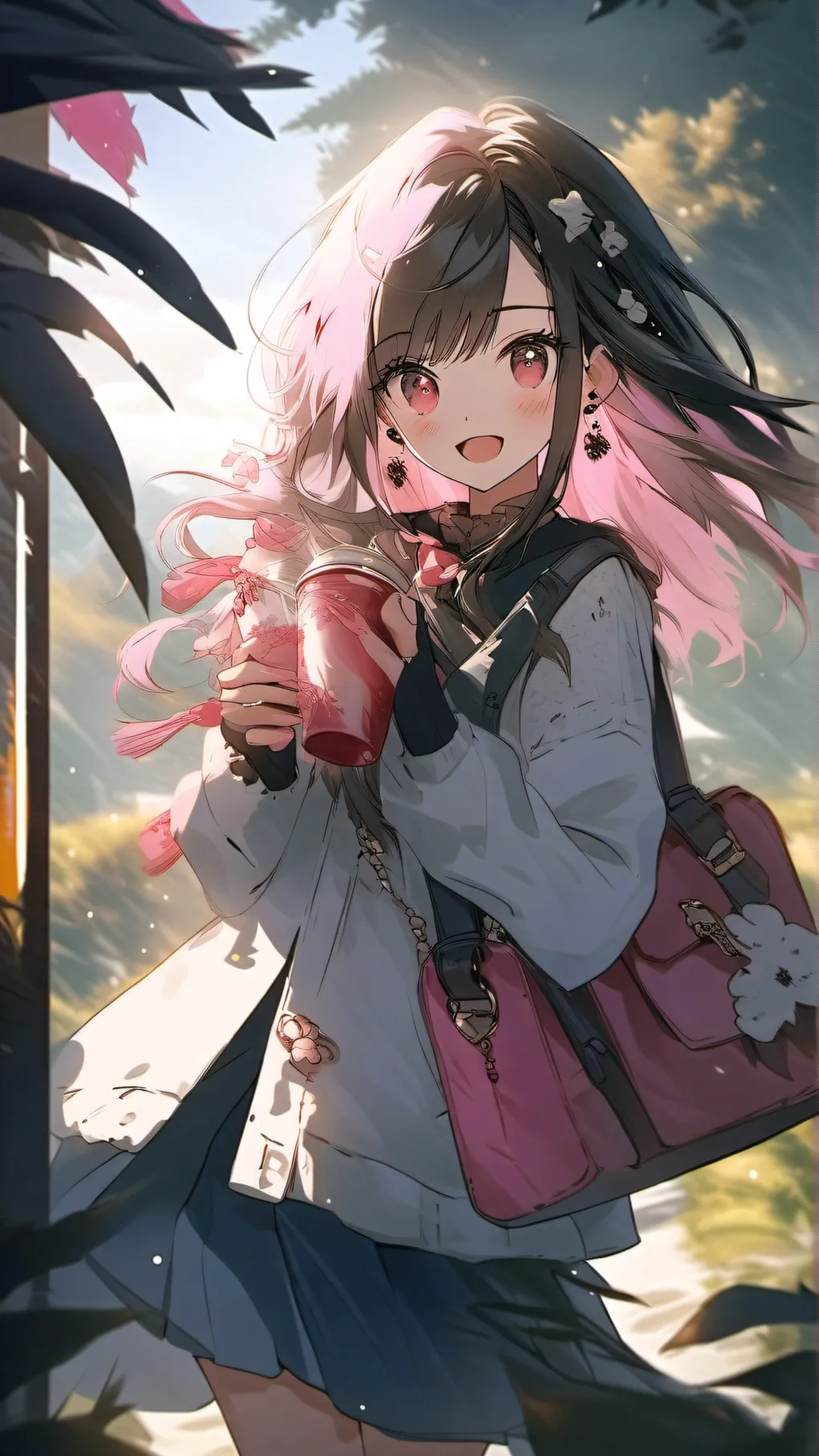ai character: preppiest girlever background
