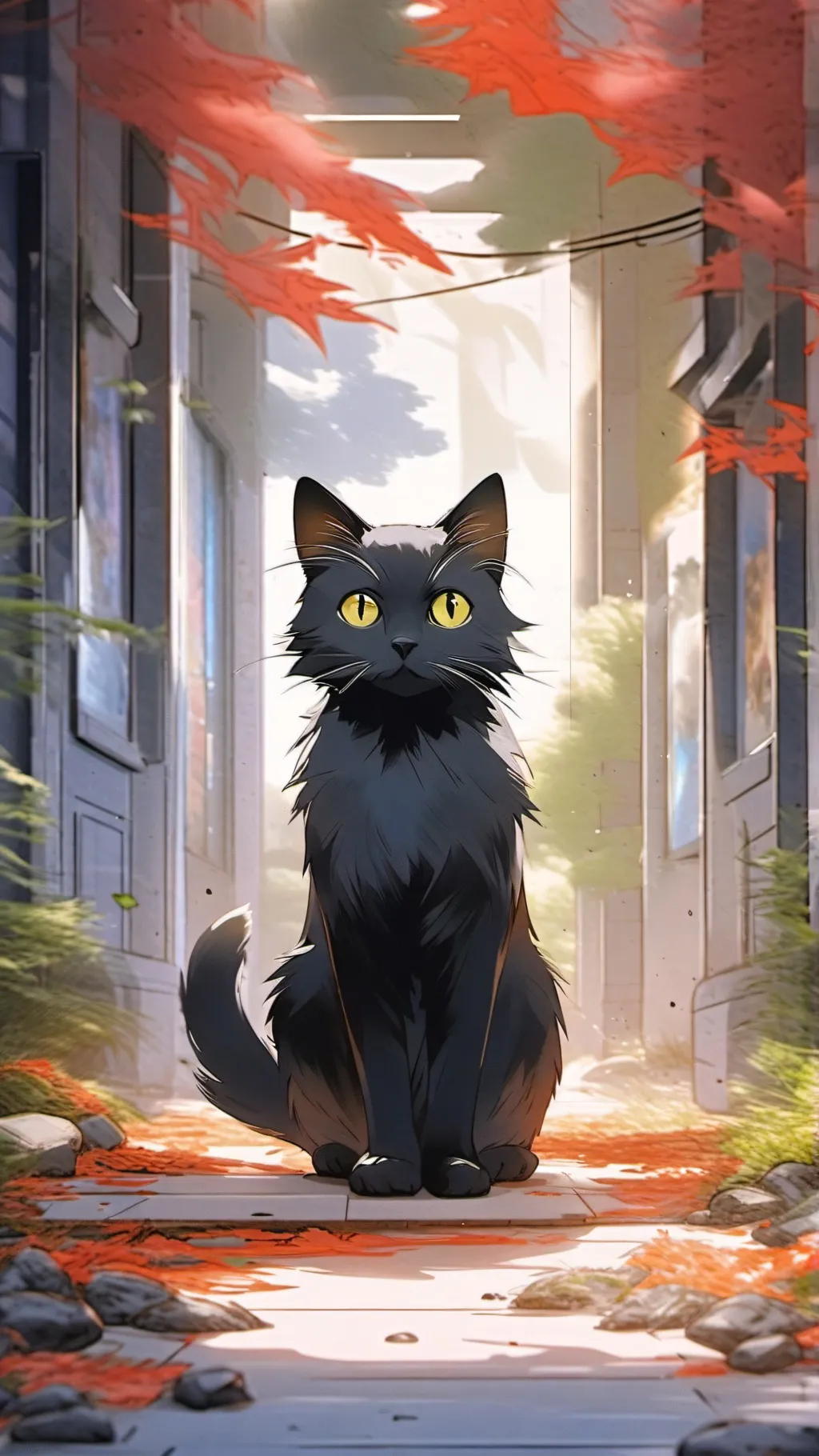 ai character: Kit Kat background
