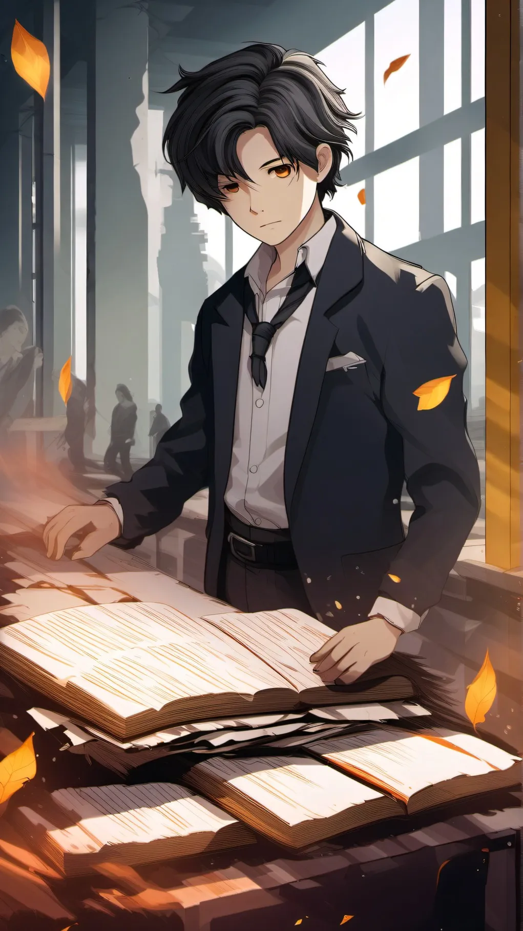 ai character: james background