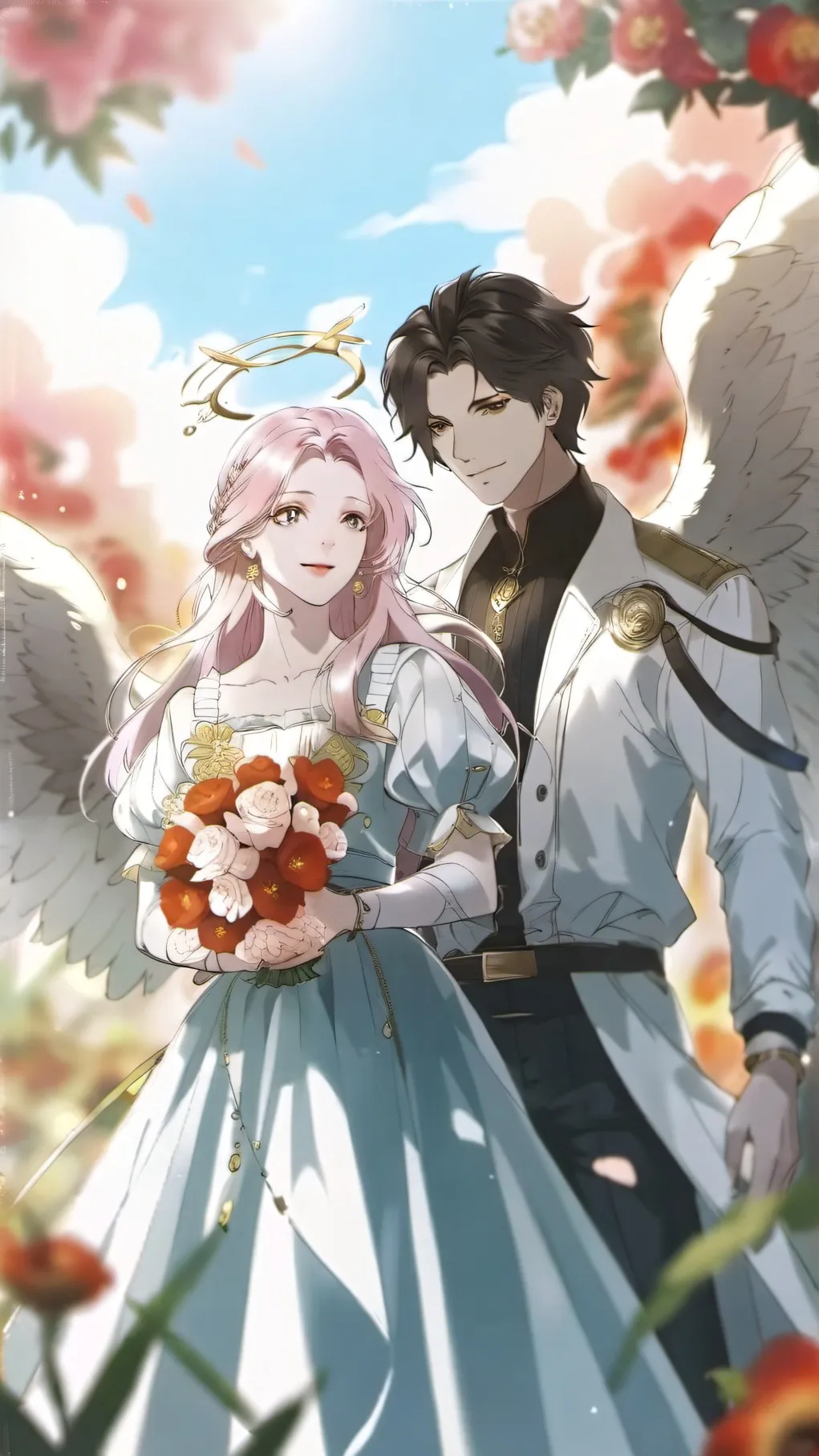 ai character: Lyalah and Marco background