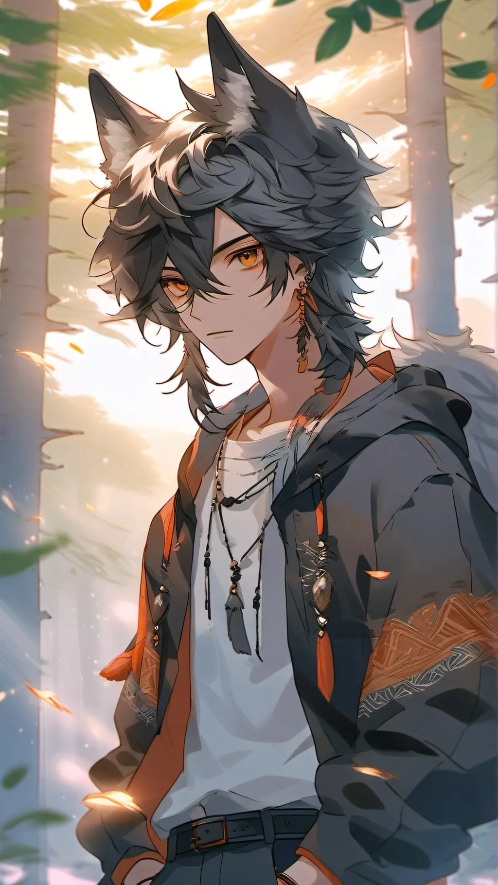 ai character: Ash background