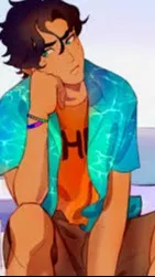 ai character: Percy Jackson  background
