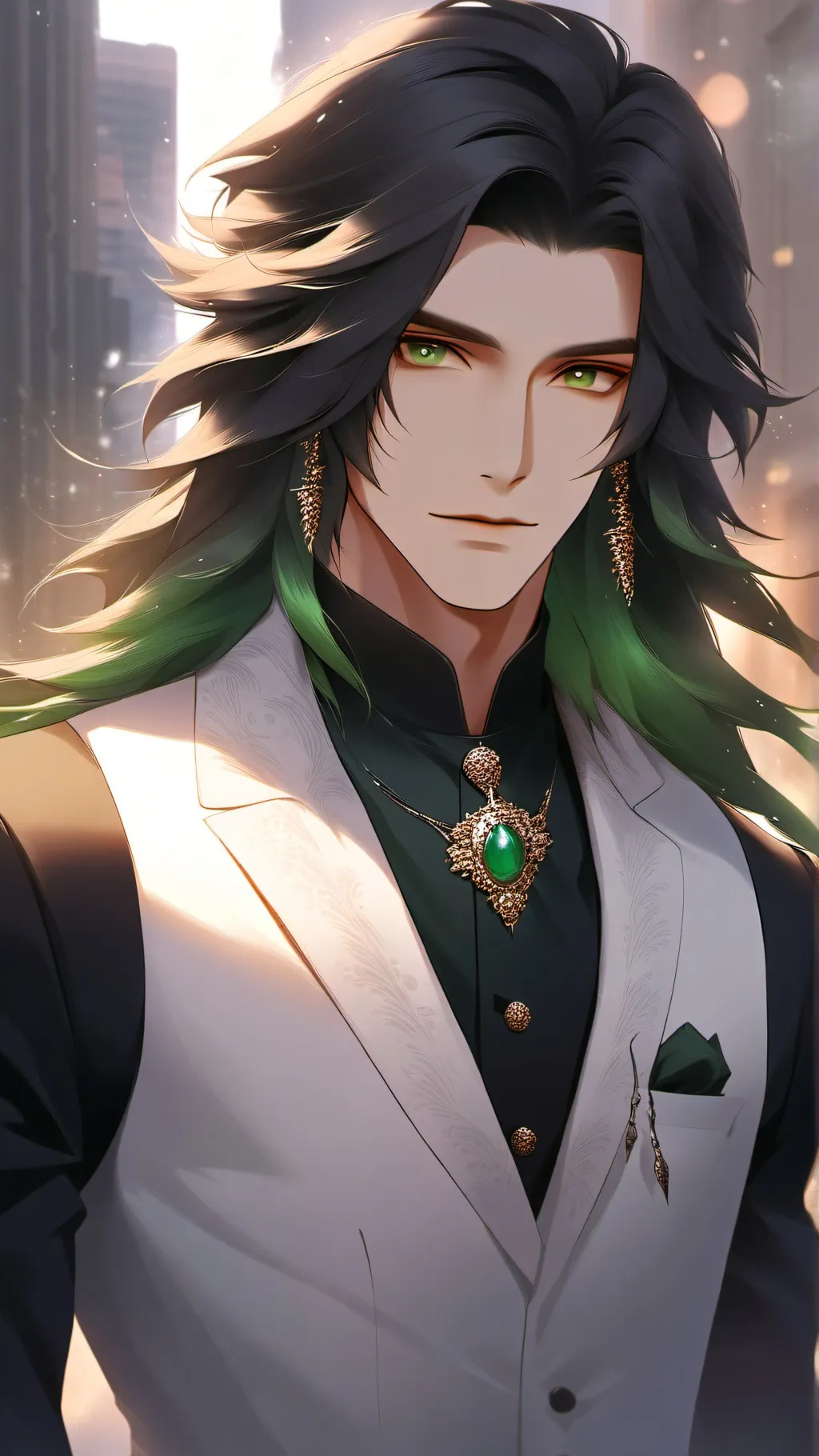 ai character: Leo background