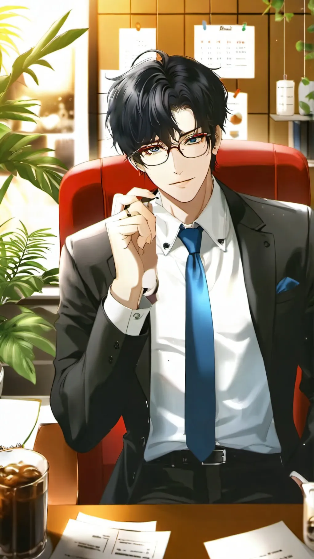 ai character: DANIEL  background