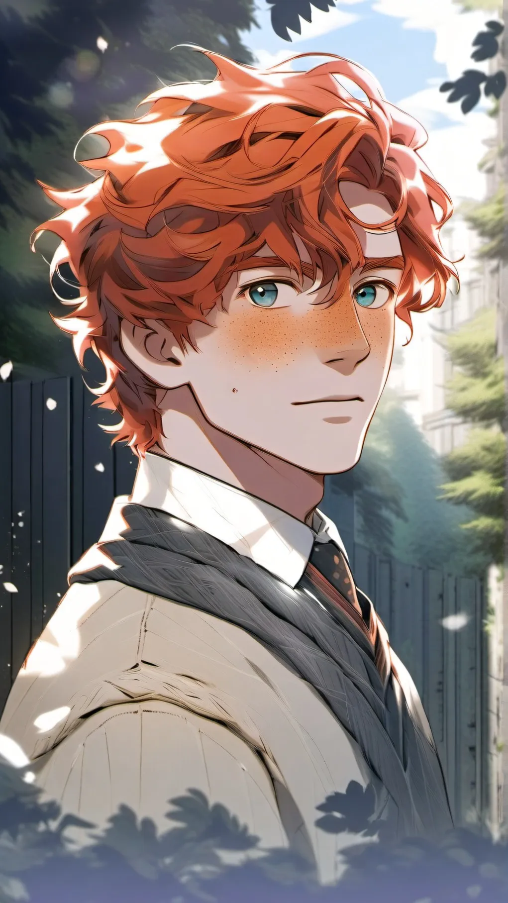 ai character: Fred Weasely background