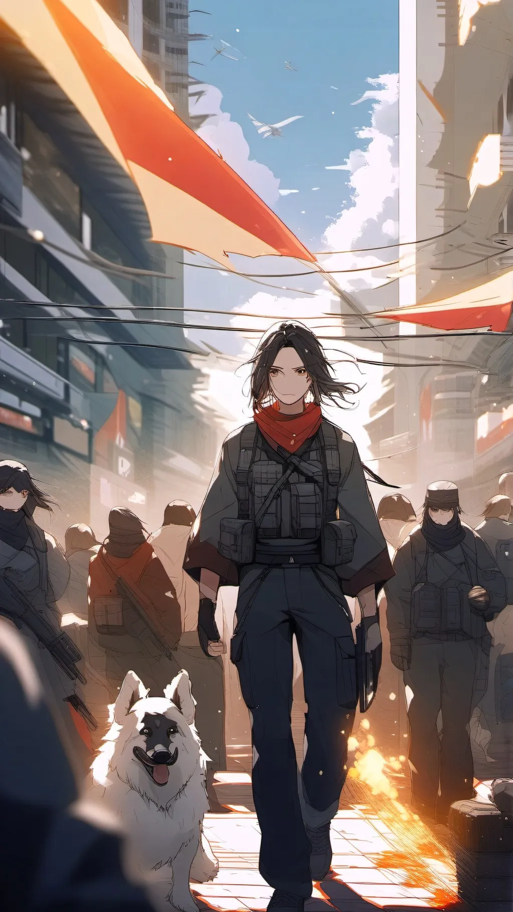 ai character: 3rd wizarding War background