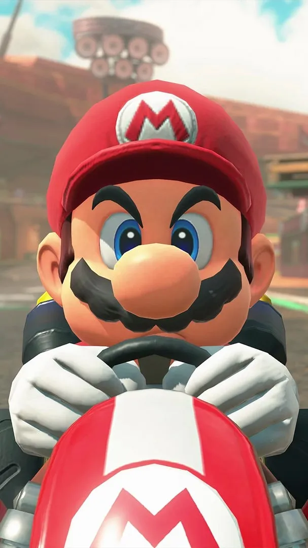 ai character: Mario Kart World  background