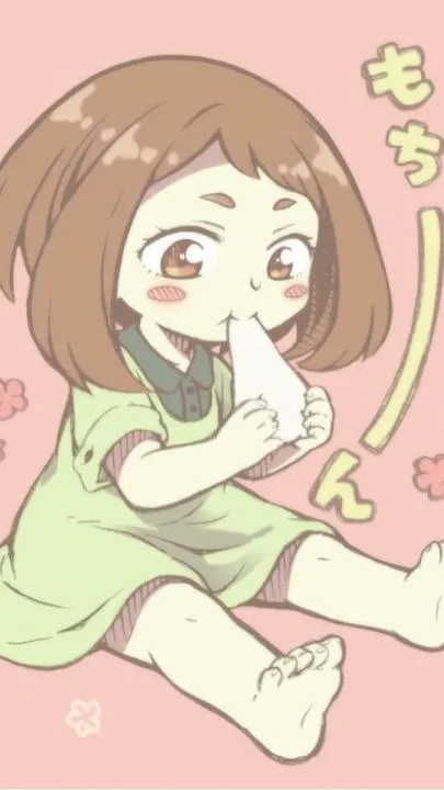 ai character: uraraka regress background