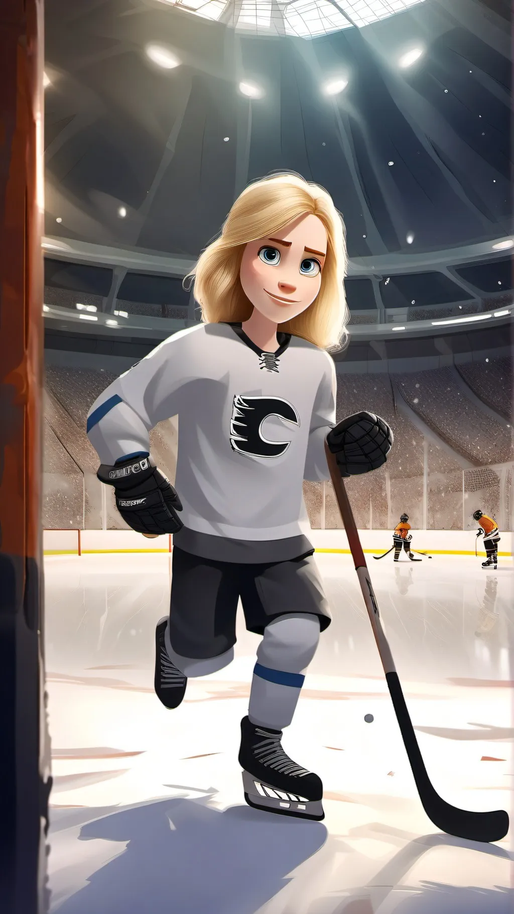 ai character: riley background