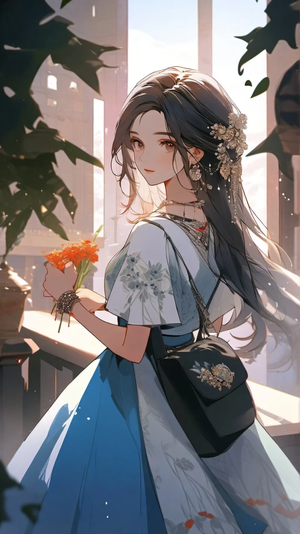 ai character: Ashley background