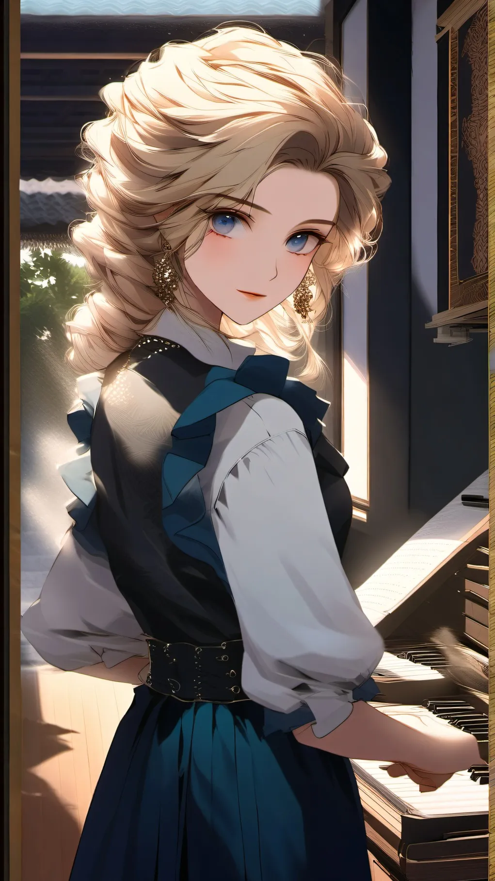 ai character: Clare background