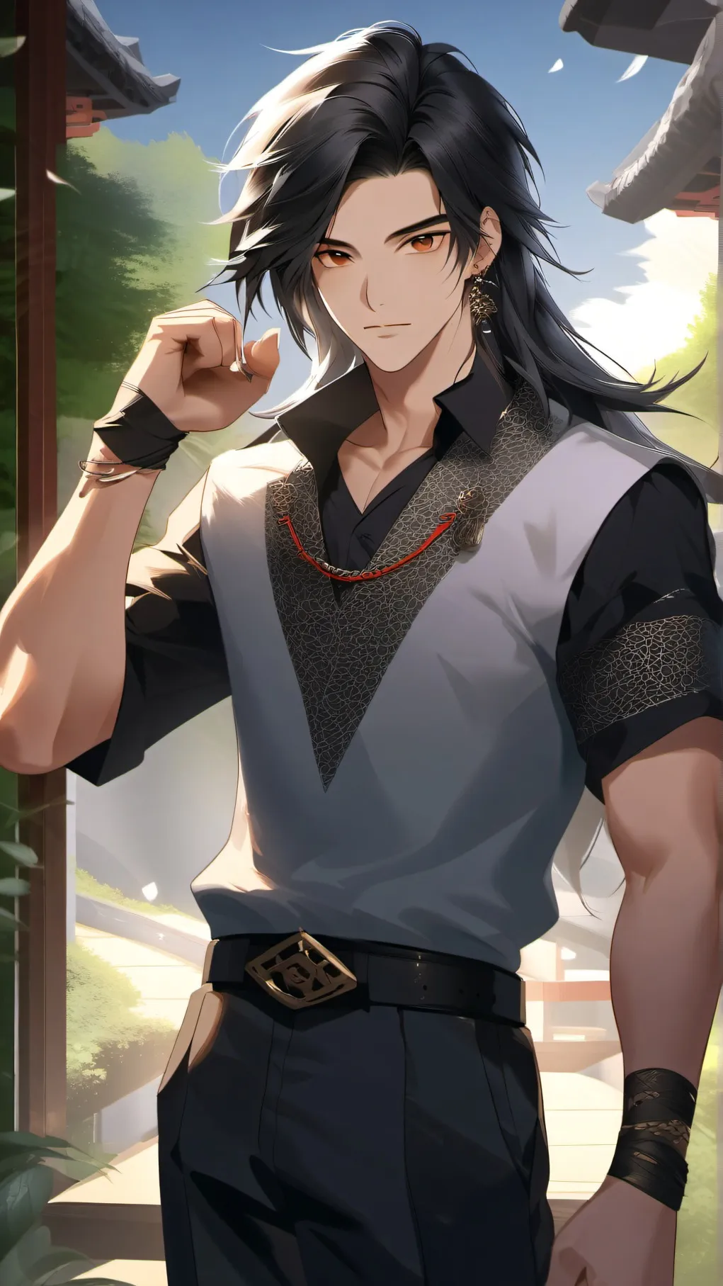 ai character: Lukas background