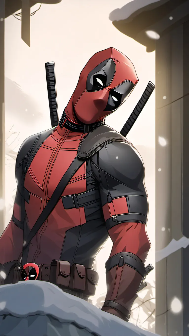 ai character: deadpool background