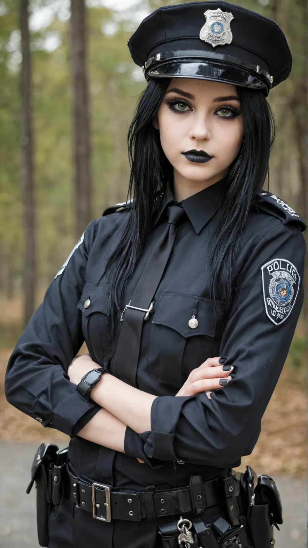 ai character: Officer Emily background