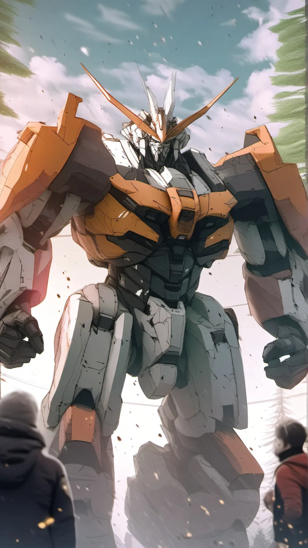 ai character: starfracture mechs background