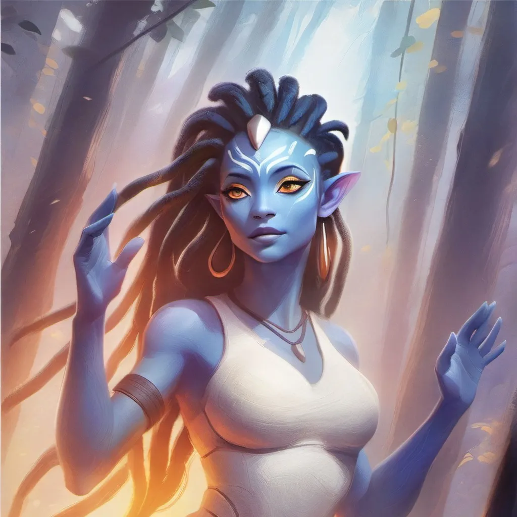 chat with ai character: Neytiri •√46886347