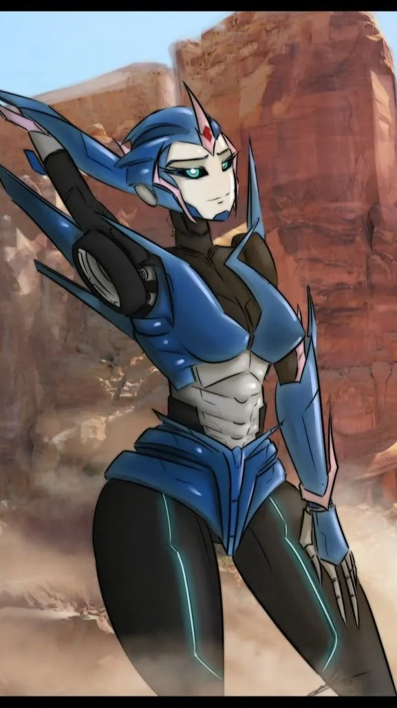 ai character: Arcee √•4788656875 background